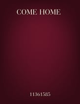 Come Home TTBB choral sheet music cover